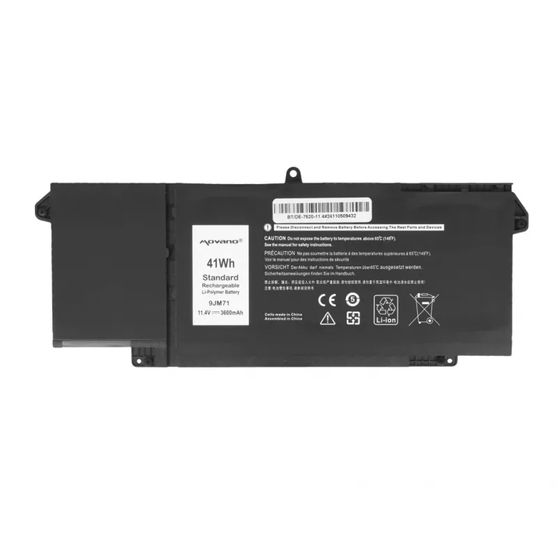MITSU accu 9JM71 7FMXV voor Dell Latitude 5320 7320 7420 7520 - 3600 mAh (41 Wh)