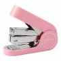 Deli LonGreen EM416 roze nietmachine tot 25 vel