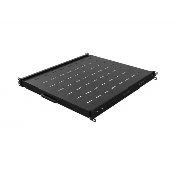 Lanberg 19 inch 1U ladeschacht 500mm diep zwart 35kg draagvermogen