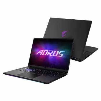 Gigabyte AORUS MASTER 16 6XJM4EEE64SP 16 inch QHD+ gaming-laptop, AMD Ryzen 9 9955HX3D, 64GB DDR5, 2TB NVMe SSD, NVIDIA GeForce RTX 5070 Ti, Windows 11 Home, Engelse toetsenbordindeling, 2 jaar garantie, zwart
