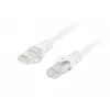 LANBERG Cat.6 UTP LSZH CU-patchkabel 20m wit Fluke Passed