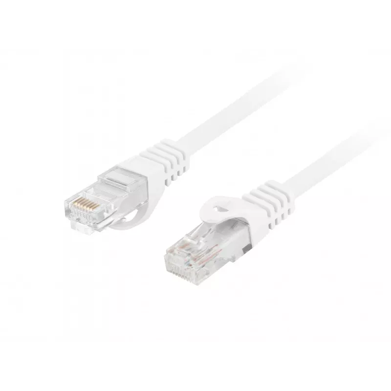 LANBERG Cat.6 UTP LSZH CU-patchkabel 20m wit Fluke Passed