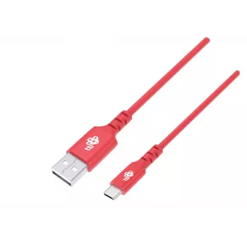 TB USB-C naar USB-C-kabel 1m rood 100W PD snelladen & datasync