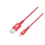 TB USB-C naar USB-C-kabel 1m rood 100W PD snelladen & datasync