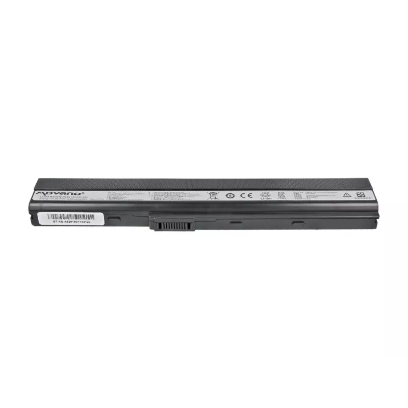 MOVANO accu A32-K52 voor Asus A52 A52F K52 K52F K52J - 4400 mAh (48 Wh)