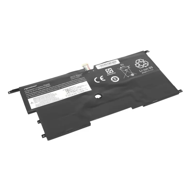 MOVANO accu voor Lenovo ThinkPad X1 Carbon Gen 2/3 - 2800 mAh (43 Wh)