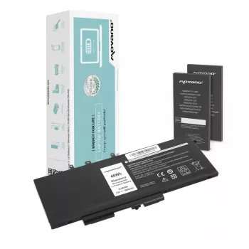 MOVANO accu GJKNX voor Dell Latitude 5280 5480 5490 5590 - 6000 mAh (46 Wh)