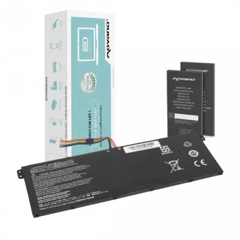 MITSU accu AC14B13J AC14B18J voor Acer Aspire ES1 V3 - 3600 mAh (41 Wh)