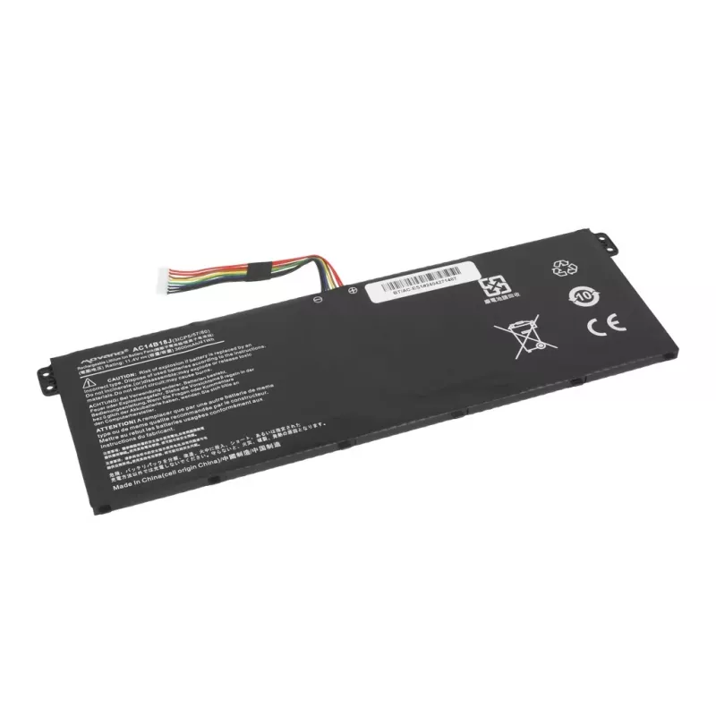 MITSU accu AC14B13J AC14B18J voor Acer Aspire ES1 V3 - 3600 mAh (41 Wh)