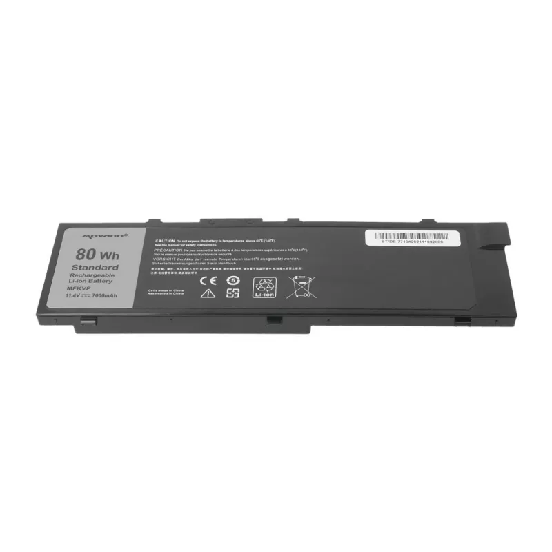 MOVANO accu MFKVP voor Dell Precision 15 7510 17 7710 - 7000 mAh (80 Wh)