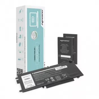 MOVANO accu K5XWW voor Dell Latitude 5289 7390 2-in-1 - 4200 mAh (32 Wh)