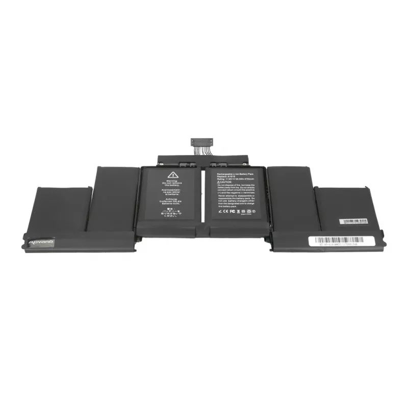 MOVANO accu A1618 MacBook Pro 15 Retina A1398 2015 - 8755 mAh (99,5 Wh)