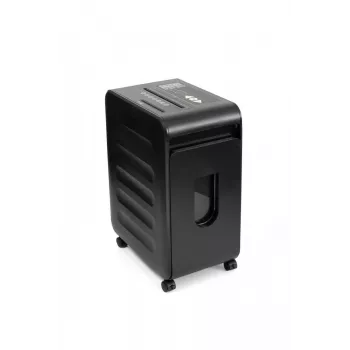 WALLNER papiersnipperaar MR 2212 C4 partikelsnit, 12 vel, 20L, zwart