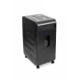 WALLNER MR 2814 C2 Cross-Cut papiersnipperaar, 10 vel, 21 L, zwart