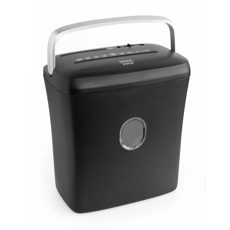 WALLNER papiersnipperaar XD1012 CD Cross-Cut, 6 vel, 10 L, zwart