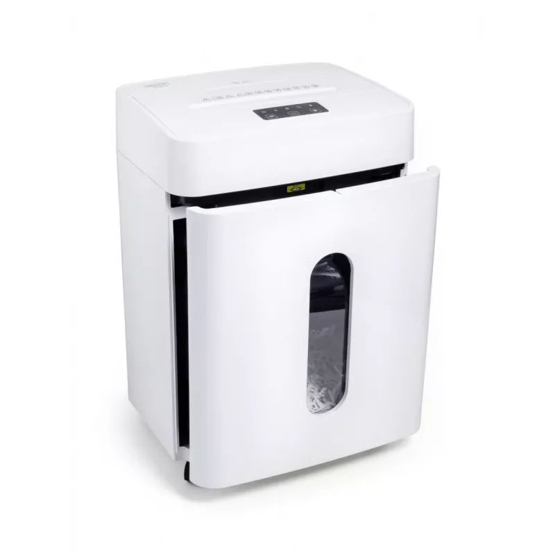 WALLNER papiersnipperaar EF2515 C4 Cross-Cut, 8 vel, 15 L, zwart