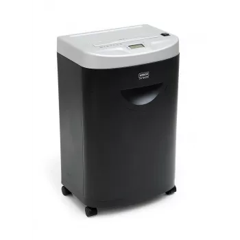 WALLNER papiersnipperaar JP 830C Cross-Cut, 8 vel, 15L, zwart