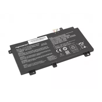 MOVANO accu B31N1726 voor Asus FX504 FX505 FX80G - 3900 mAh (44 Wh)