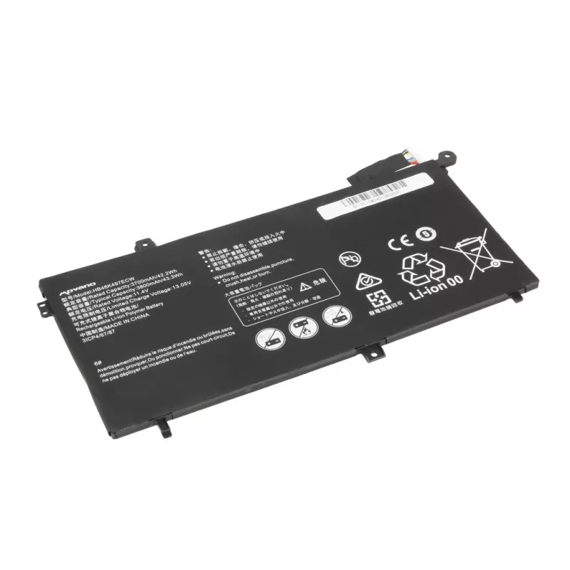 MOVANO accu voor Huawei Matebook D-serie HB46K497ECW - 3700 mAh (42,2 Wh)