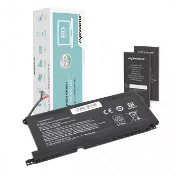 MOVANO accu PG03XL voor HP 15-DH 15-EC 15-DK 16-A - 4150 mAh (47 Wh)