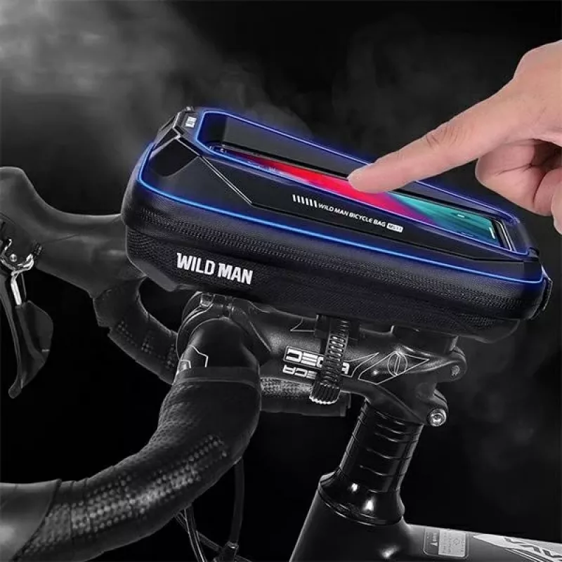 WILDMAN MS33 fiets bovenbuistas 0,6L zwart