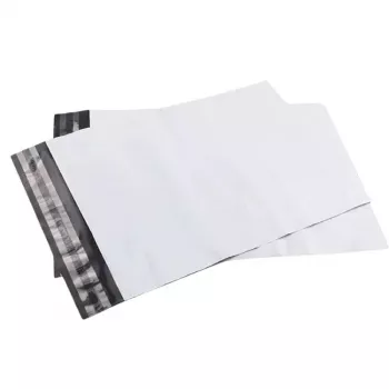BSTECH PollyMailers 3XL 50 stuks - witte poly verzendzakken 24x24 inch zelfklevend