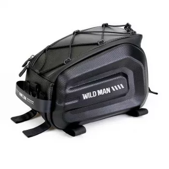 WILDMAN GD5 4L Fietstas voor bagagedrager Zwart