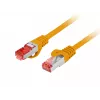 LANBERG Cat.6 S/FTP LSZH patchkabel 20m oranje Fluke Passed