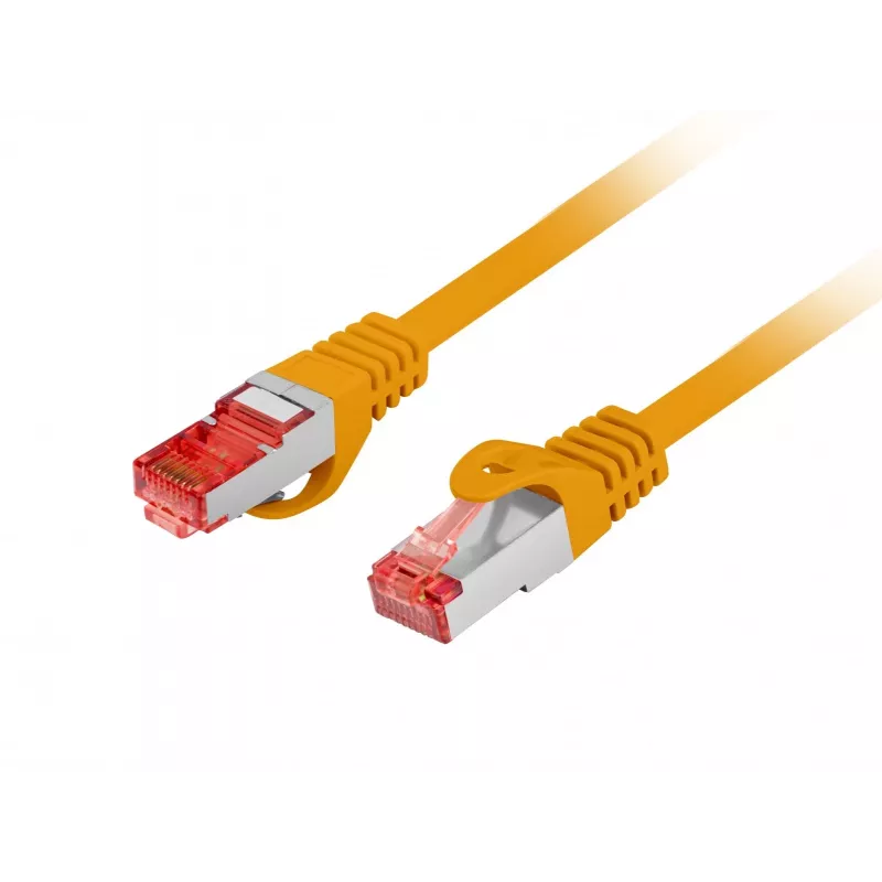 LANBERG Cat.6 S/FTP LSZH patchkabel 20m oranje Fluke Passed
