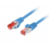 LANBERG Cat.6 S/FTP LSZH Patchkabel 20m blauw Fluke Passed