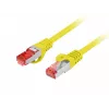 LANBERG Cat.6 S/FTP LSZH Patchkabel 20m geel Fluke Passed