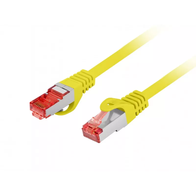 LANBERG Cat.6 S/FTP LSZH Patchkabel 20m geel Fluke Passed