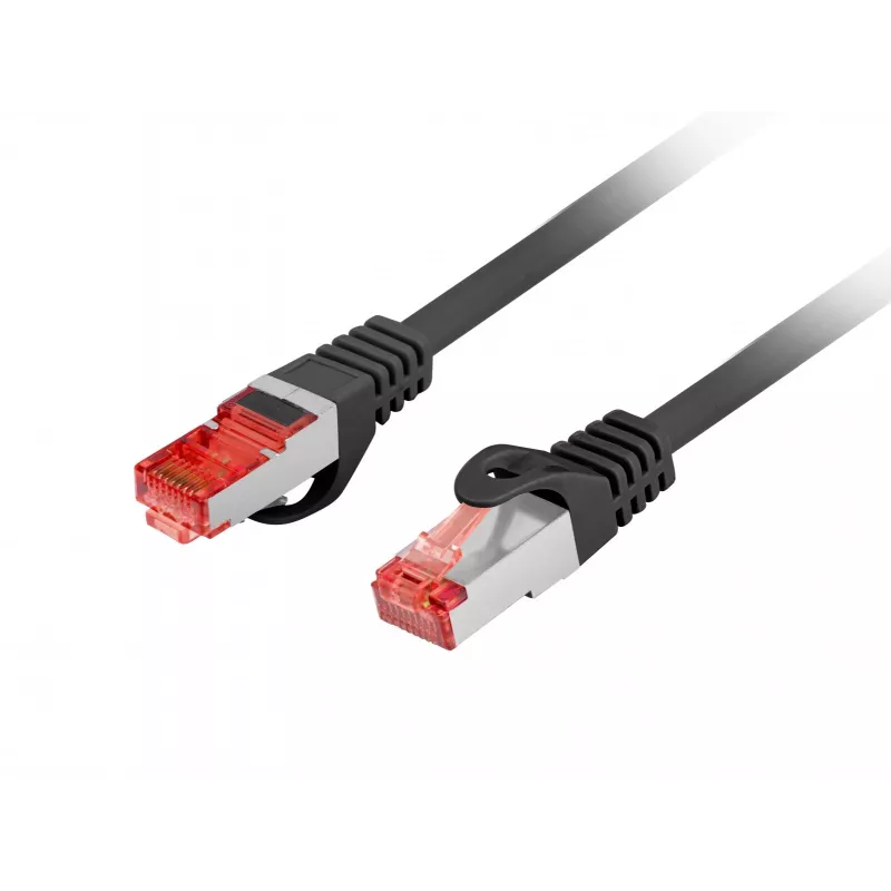 LANBERG Cat.6 S/FTP LSZH Patchkabel 20m zwart Fluke Passed