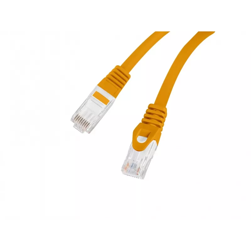 LANBERG Cat.6 UTP LSZH Patchkabel 20m oranje Fluke Passed