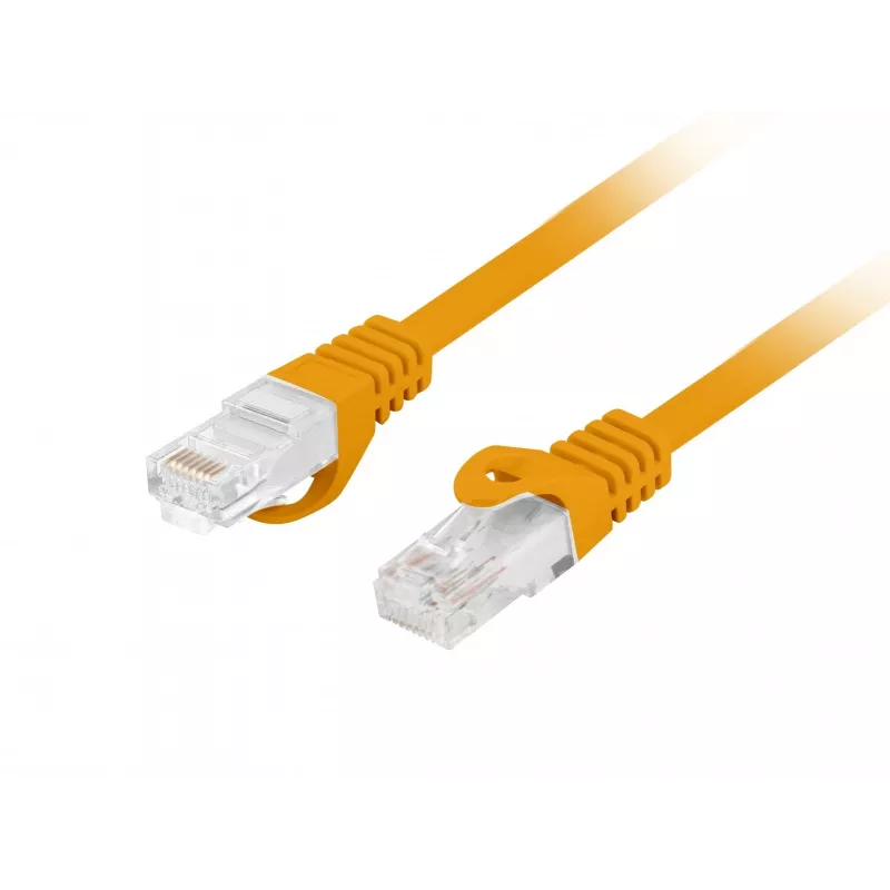 LANBERG Cat.6 UTP LSZH Patchkabel 20m oranje Fluke Passed