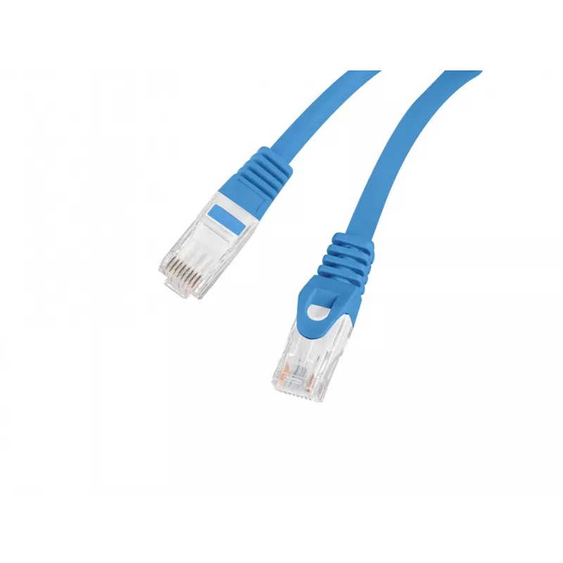 LANBERG Cat.6 UTP LSZH Patchkabel 20m blauw Fluke Passed
