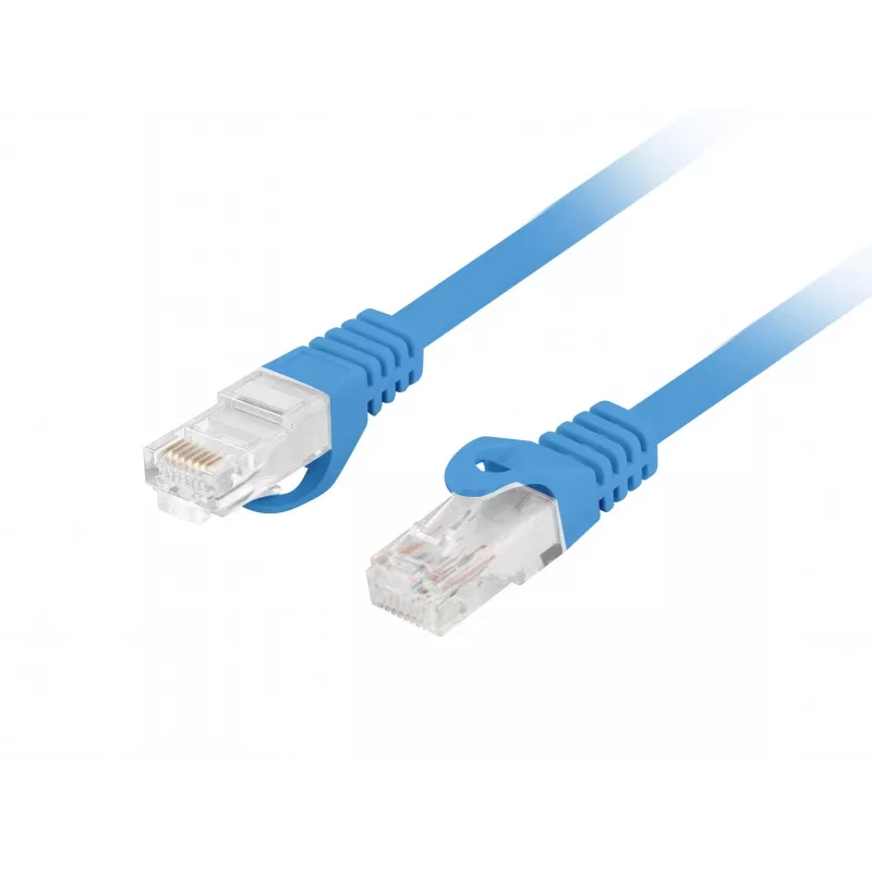 LANBERG Cat.6 UTP LSZH Patchkabel 20m blauw Fluke Passed