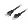 LANBERG Cat.6 UTP LSZH CU Patchkabel 20m zwart Fluke Passed