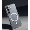 Crong Hybrid Clear Magnetic Case voor Samsung Galaxy A57, transparant, MagSafe-compatibel
