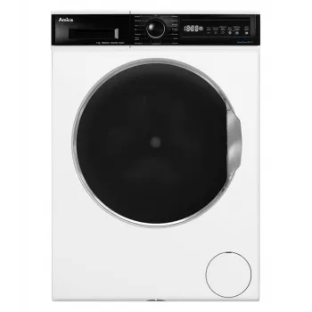 Amica WA3S712ALiSHB smalle vrijstaande wasmachine, 7 kg, 1200 tpm, Steam PowerPro, LogicDrive, 15 programma's, wit