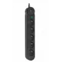 ART F2110 stekkerdoos 5 stopcontacten 16A 3m zwart