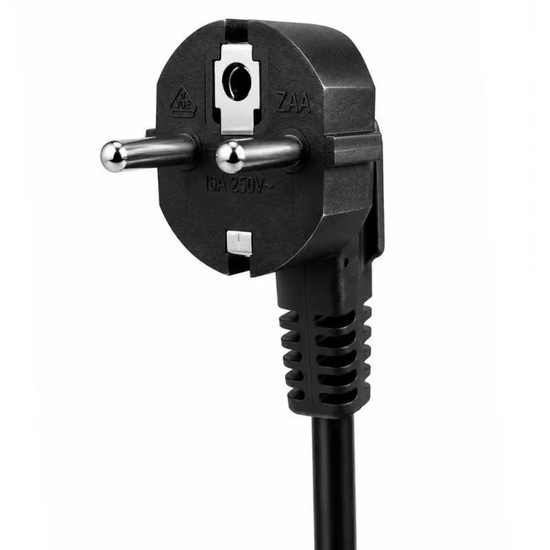 ART F2115 stekkerdoos 5 stopcontacten 16A zwart 5m 3x1,5mm²