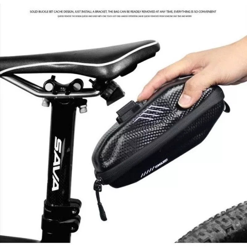 WILDMAN E7S XS zadelpen tas 1,2 L zwart