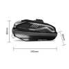 WILDMAN E7S XS zadelpen tas 1,2 L zwart