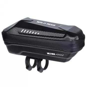 WILDMAN XS5 frametas zwart – fietstas voor bovenbuis voor smartphone