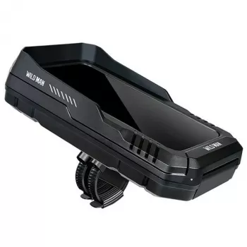 WILDMAN FK4 fietsframetas met telefoonhouder – zwart