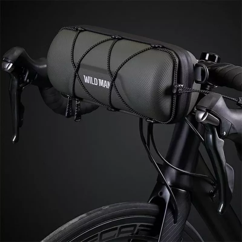 WILDMAN GD7X fietsstuurtas / telefoonhouder zwart