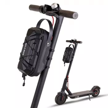 WILDMAN GD6XPlus stuurtas voor elektrische scooter, framerek-tas, zwart