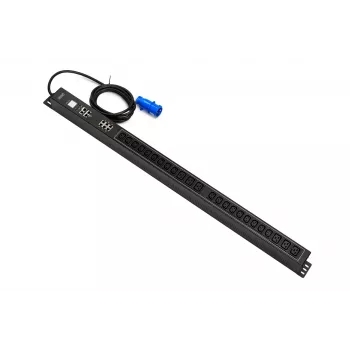 APC 0U SMART PDU, IEC 60309 16A/250V stekker, 18xC13 10A/250V stopcontacten, 6xC19 16A/250V, 16A
