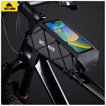 WILDMAN GX100 fietstas voor frame - zwart